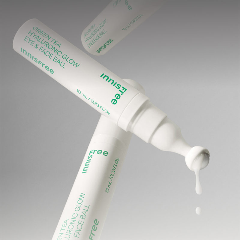 INNISFREE Green Tea Hyaluronic Glow Eye & Face Ball