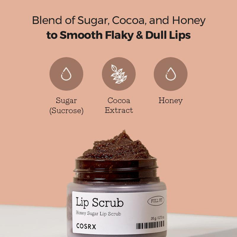 COSRX Full Fit Honey Sugar Lip Scrub