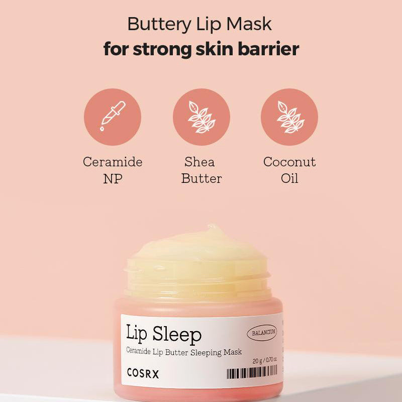 COSRX Balancium Ceramide Lip Butter Sleeping Mask