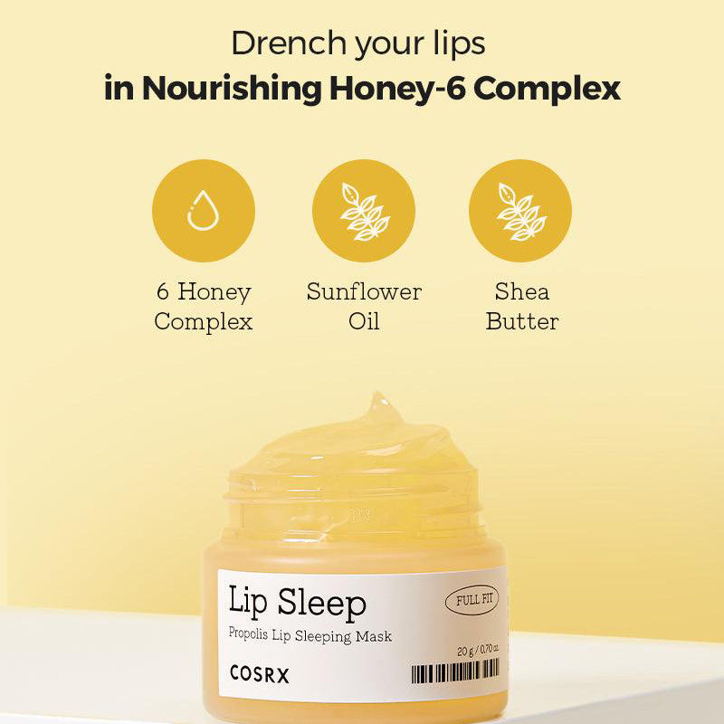 COSRX Full Fit Propolis Lip Sleeping Mask