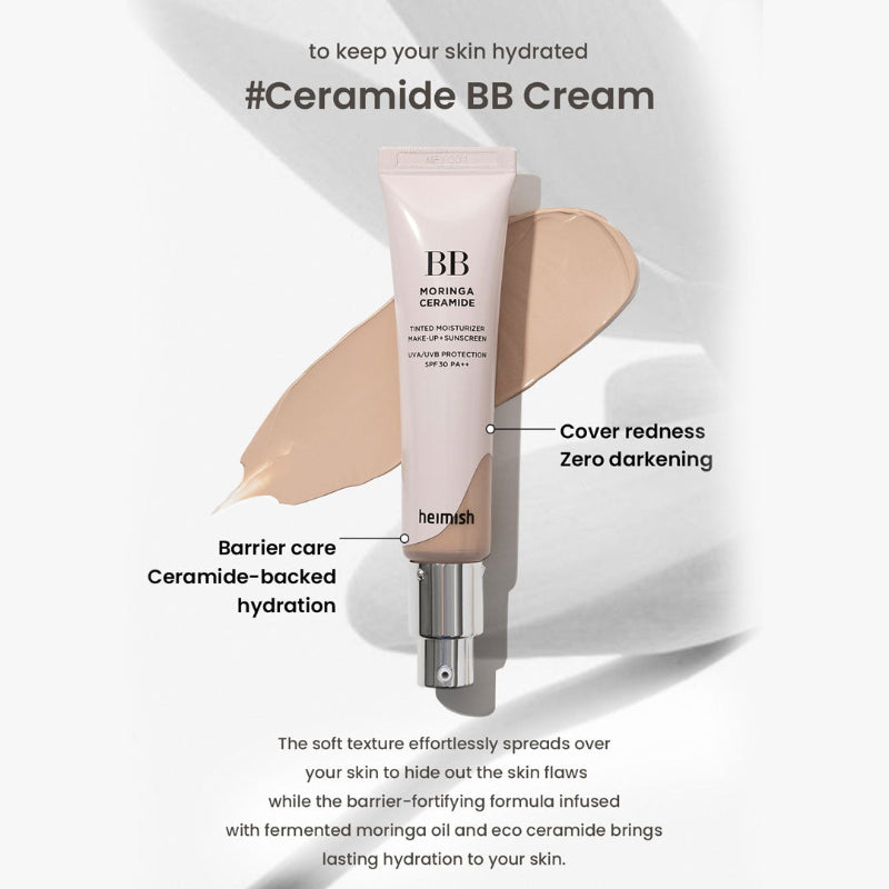 Heimish Moringa Ceramide BB Cream SPF 30 PA++
