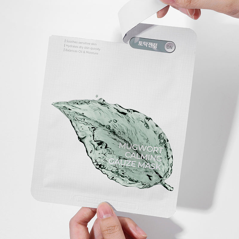 ISNTREE Mugwort Calming Gauze Mask