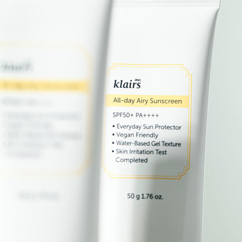 Dear Klairs All-day Airy Sunscreen SPF50+ PA++++