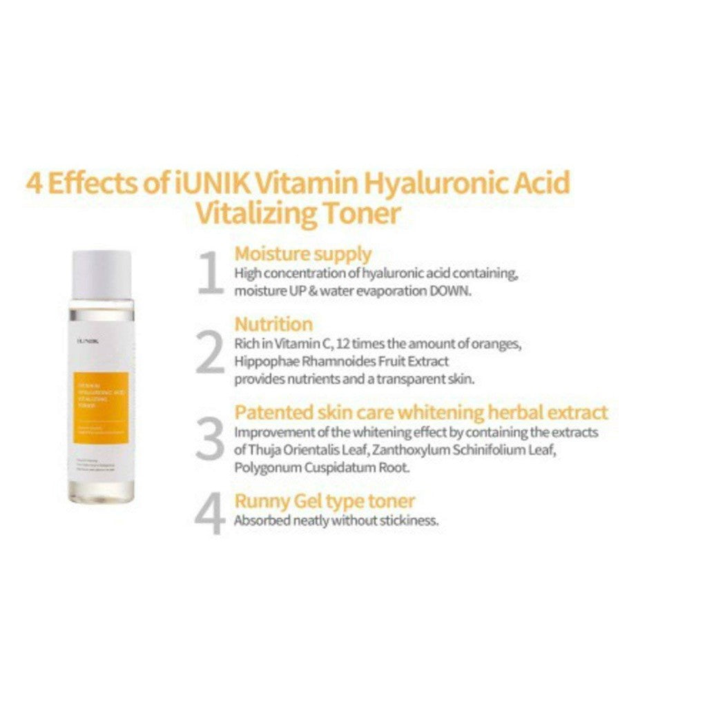 IUNIK Vitamin Hyaluronic Acid Toner